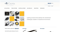 Desktop Screenshot of califialighting.com